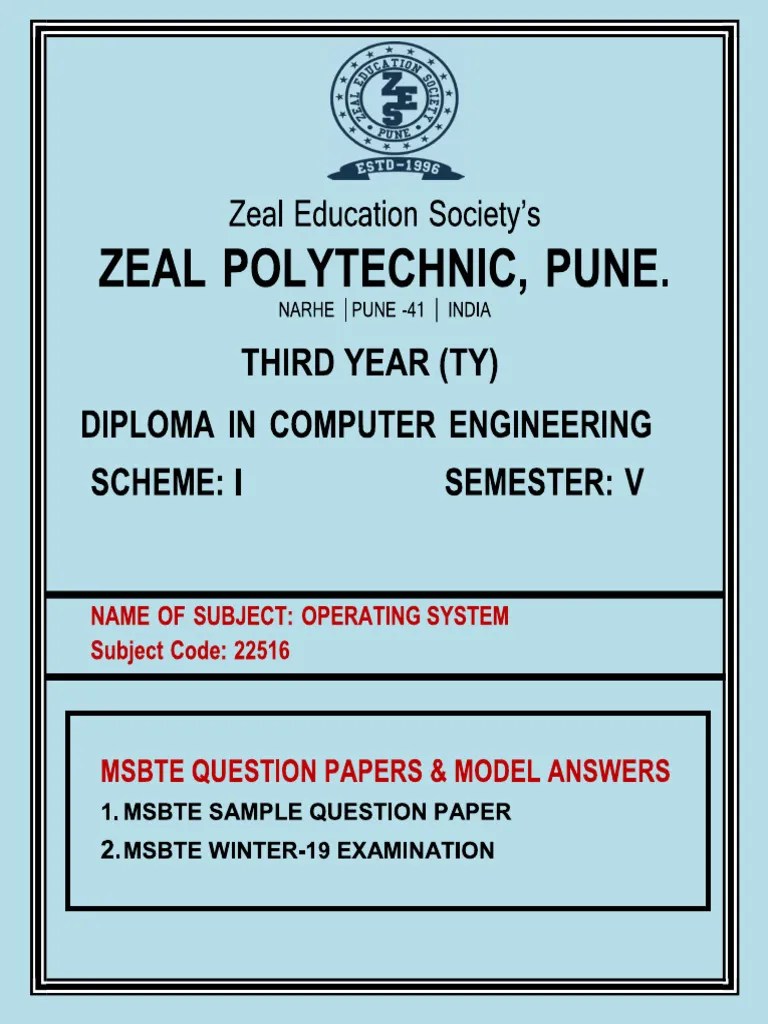 Osy Msbte Merged | PDF