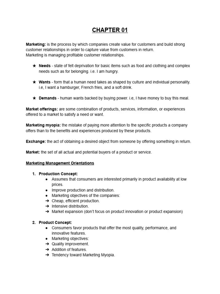 Principle Of Marketing | PDF | Marketing | Market (Economics)