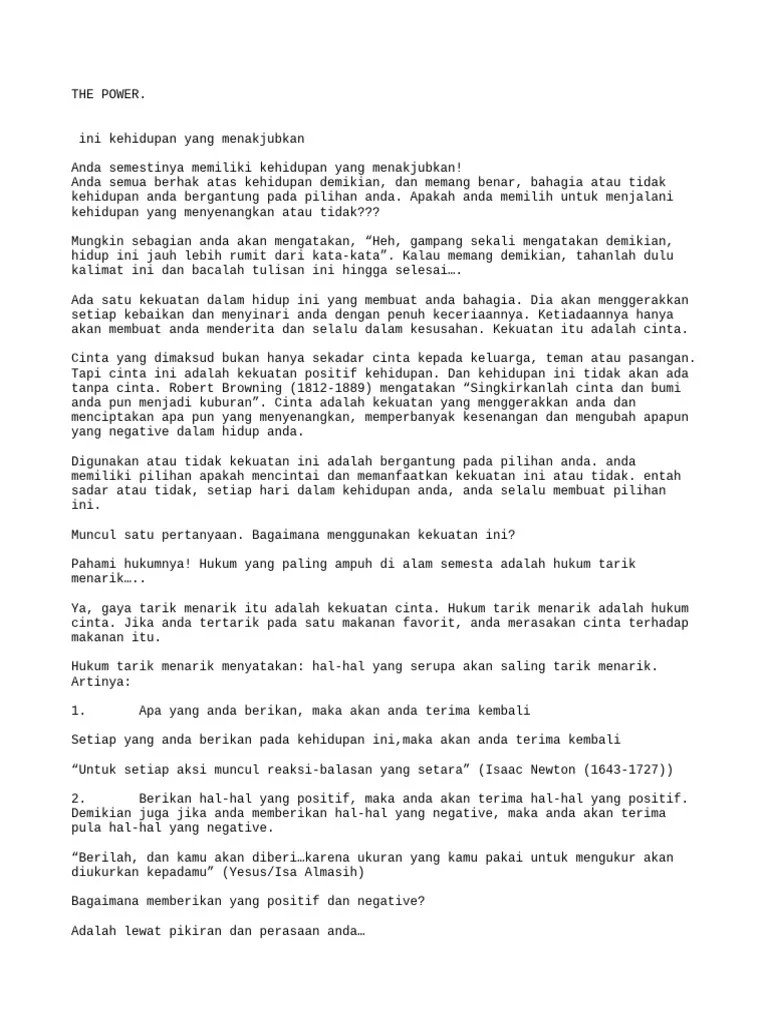 1 The Power Pdf Self Improvement Wellness