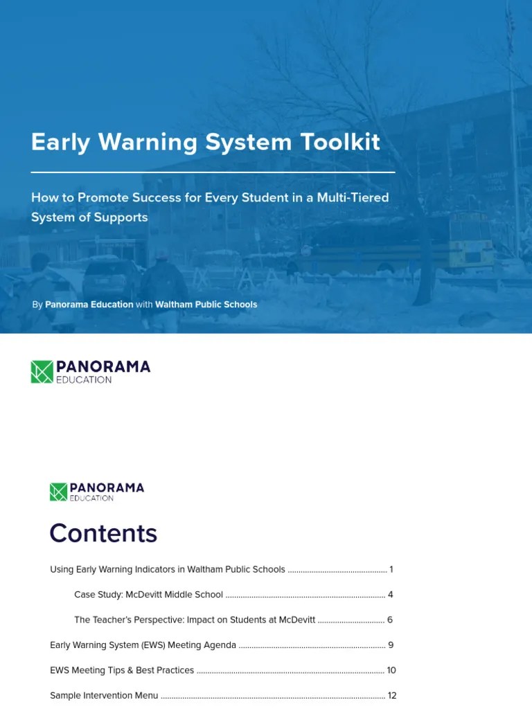 Early-Warning-System-Toolkit | PDF