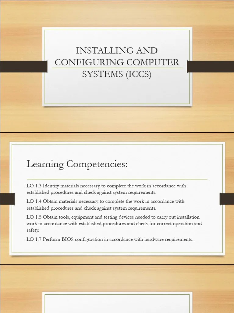 Installing And Configuring Computer Systems (Iccs) - 2 PDF | PDF