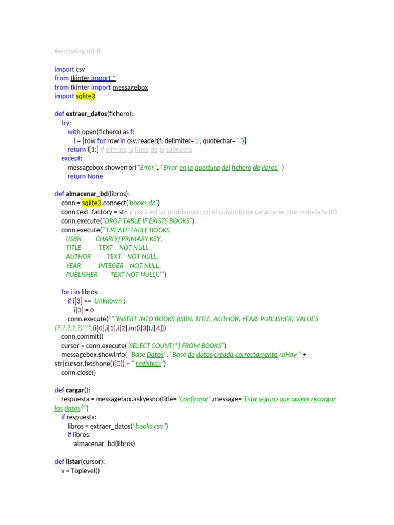 Solución Ejercicios Python II (2) | PDF