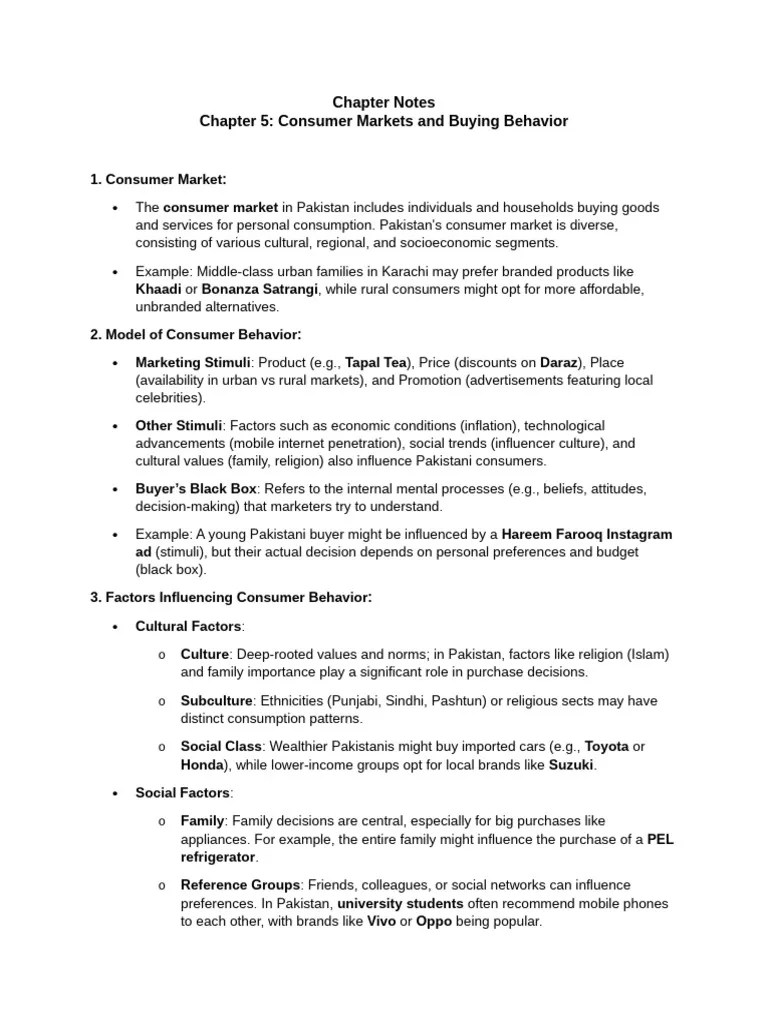 Chapter 5 - Notes And Assignment | PDF