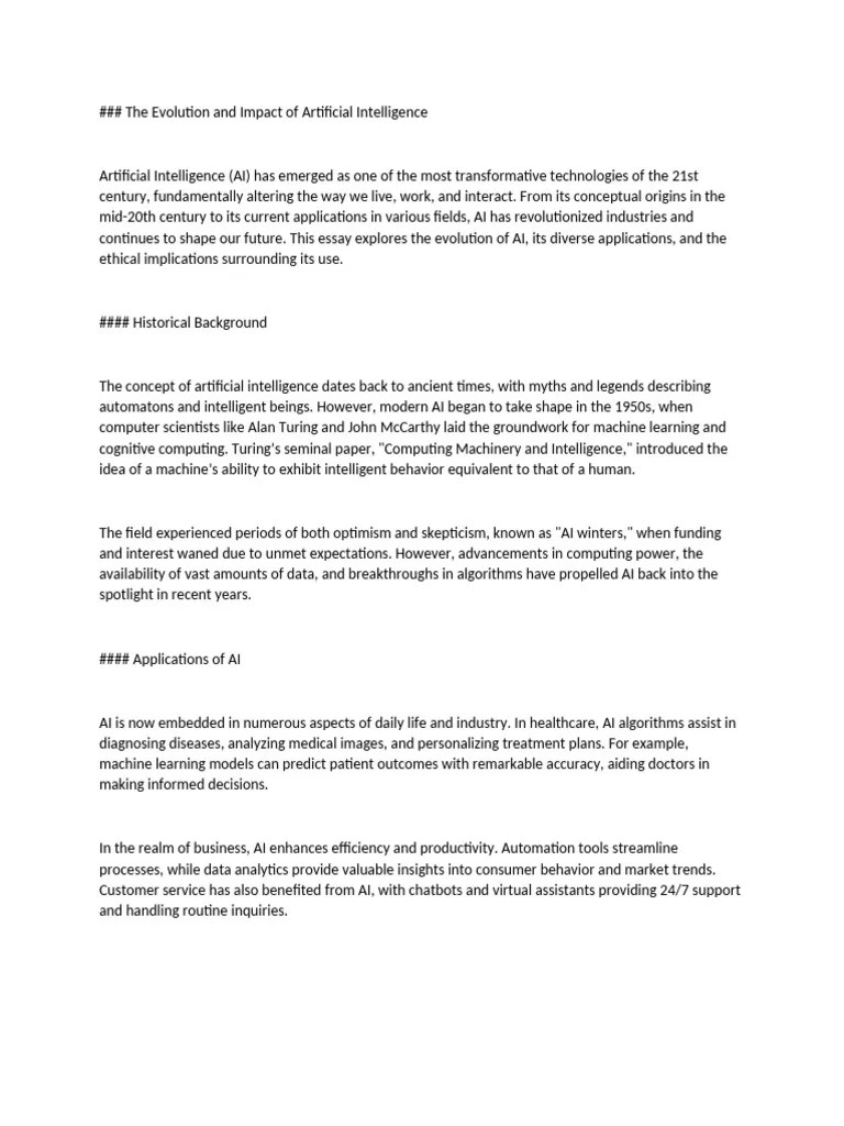 Exploring The Evolution Of Artificial Intelligencefrom Turing To Deep Learning By Gurinderpal - Premium City Design Gallery - Mobile