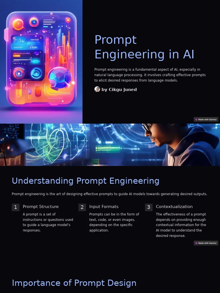 Prompt Engineering In AI | PDF