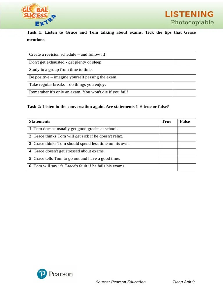 Gs9 Unit 3 Extra Listening Pdf