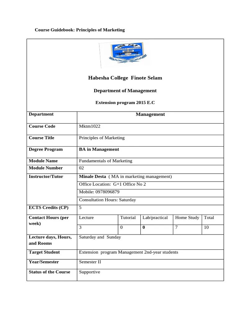 Course Guide Book | PDF