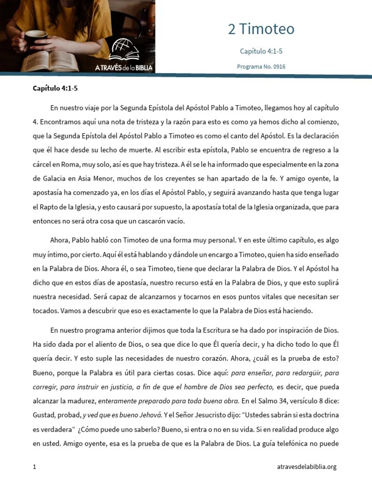 2 Timoteo 4 1 5 Pdf