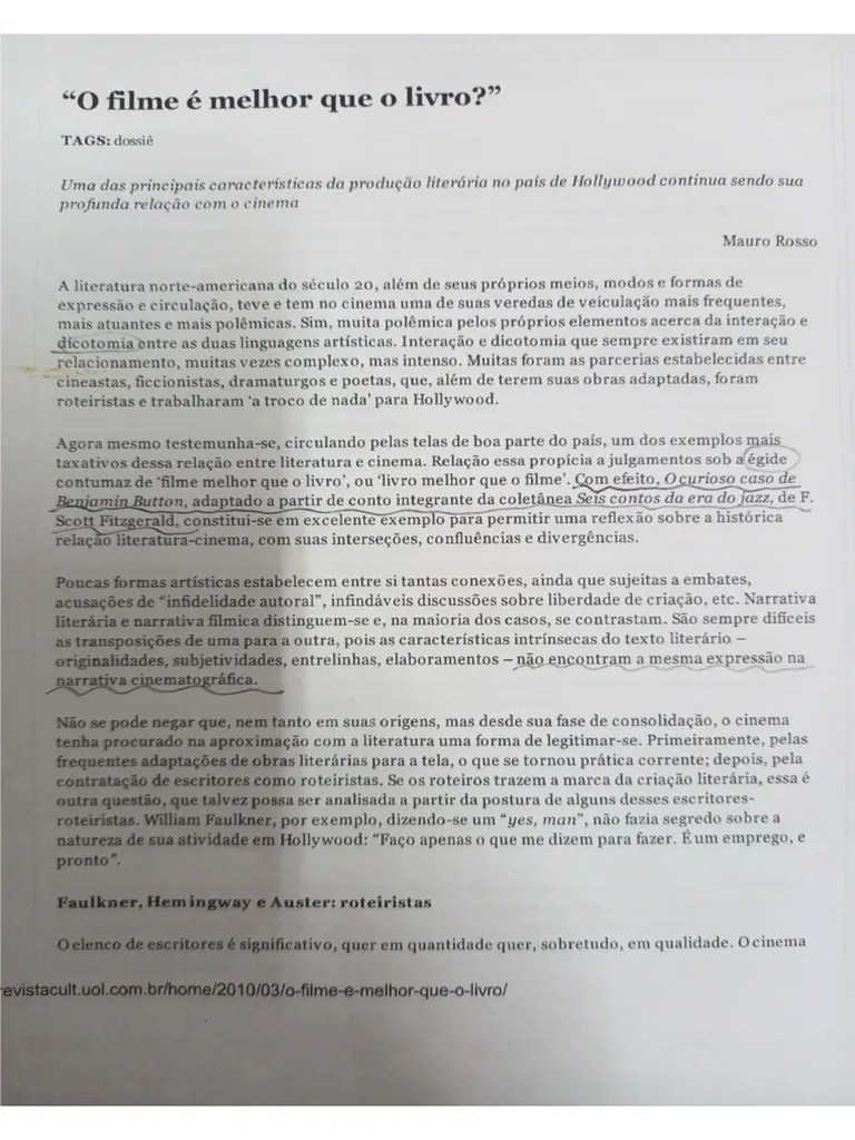 O Filme É Melhor Que O Livro | PDF