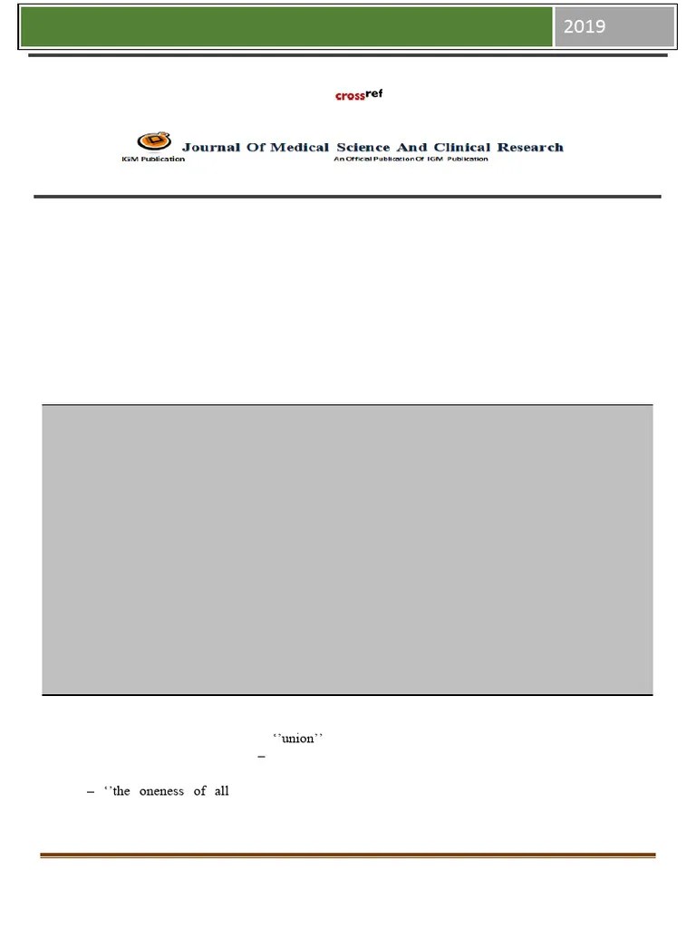 A Comparative Study On The Effects Of Short Term Pranayama On Pulmonary Function Test | PDF