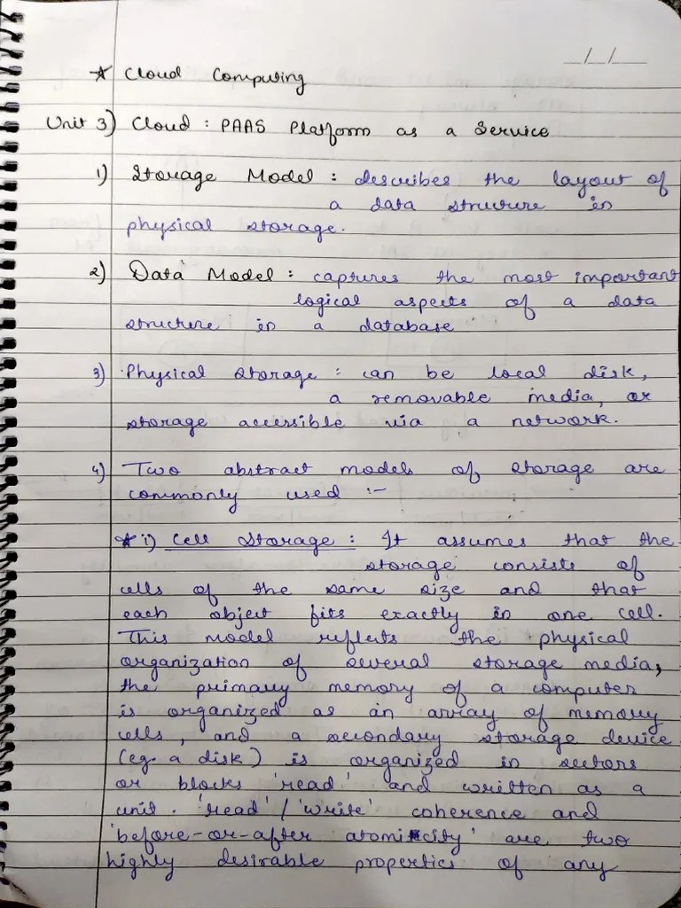 Cloud Computing Unit 3 | PDF