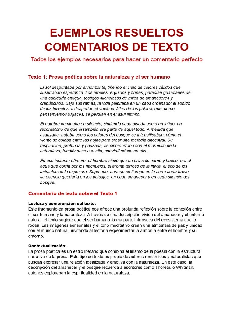 EJEMPLOS RESUELTOS COMENTARIOS DE TEXTO | PDF | Inteligencia Artificial | Inteligencia (IA) Y ...