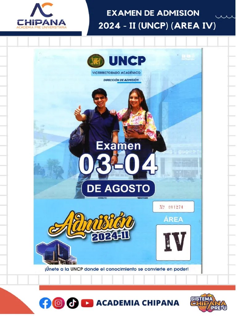 Area Iv (A - B) Uncp Hoy | PDF