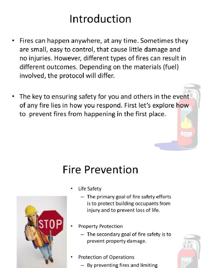 Fire Safety | PDF