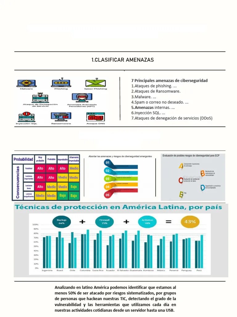 Clasificar Y Evaluar Las Amenazas Y Vulnerabilidades | PDF