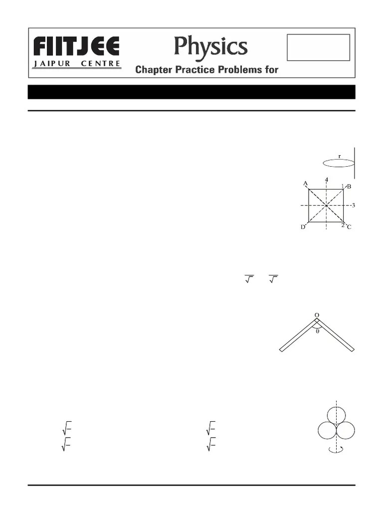 PHY Rigid Body | PDF | Force | Friction