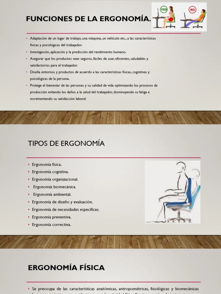 HIGIENE Y SEGURIDAD EN EL TRABAJO II ( ERGONOMÍA) 2 | PDF | Factores Humanos Y Ergonomía ...