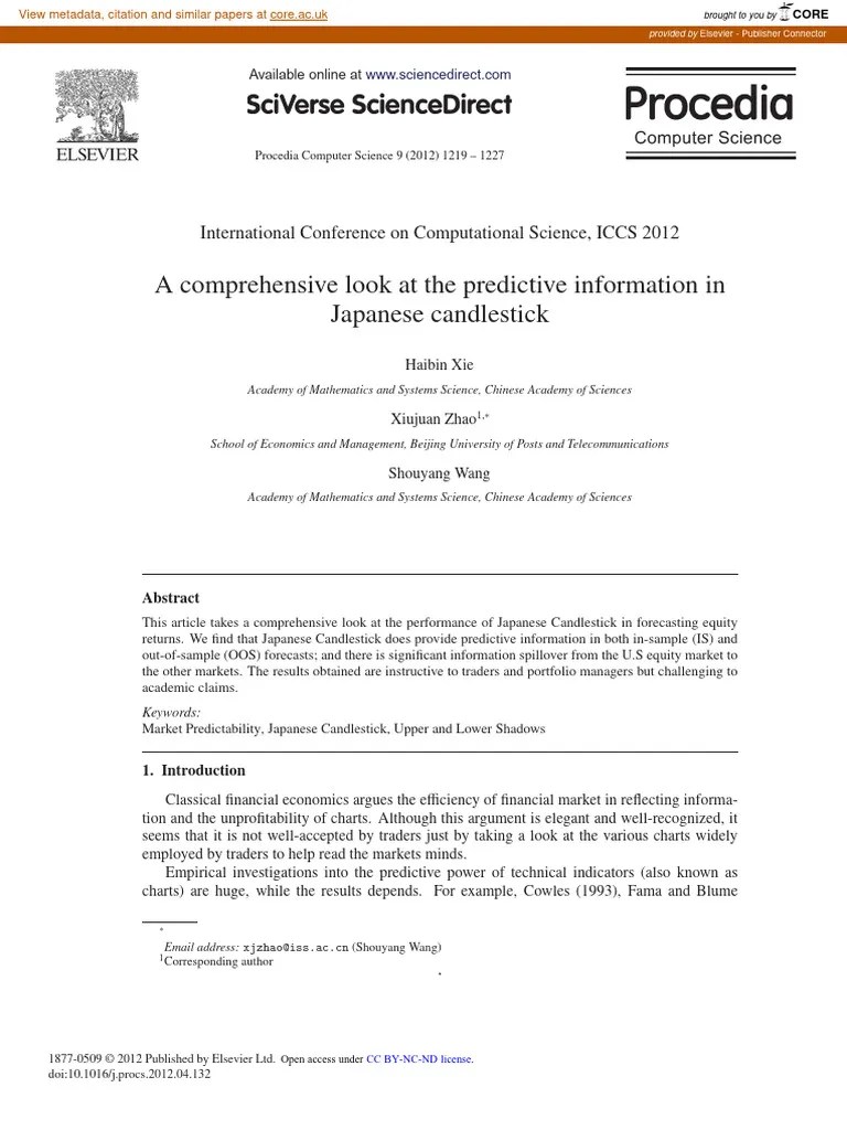 A Comprehensive Look At The Predictive I | PDF | Forecasting ...