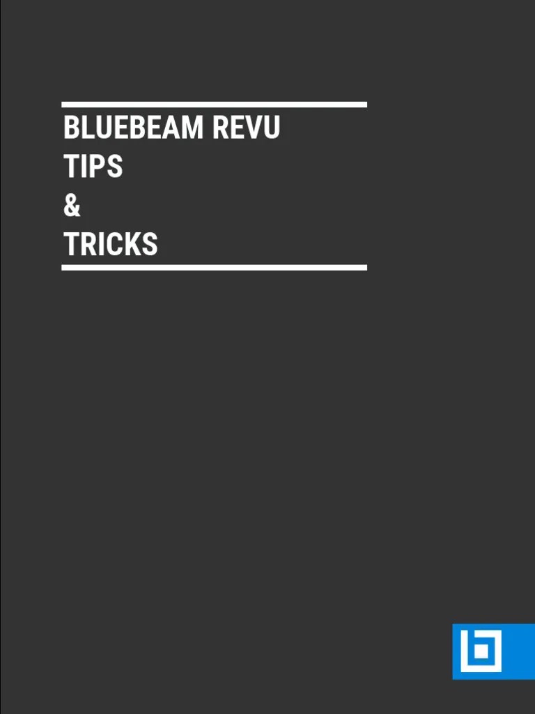 Bluebeam Tips Tricks | PDF | Hyperlink | Microsoft Word