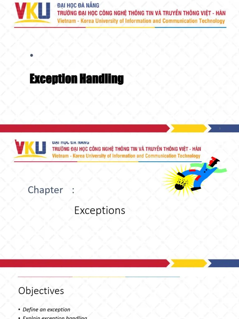 Chapter 7. Exception Handling | PDF | Method (Computer Programming ...
