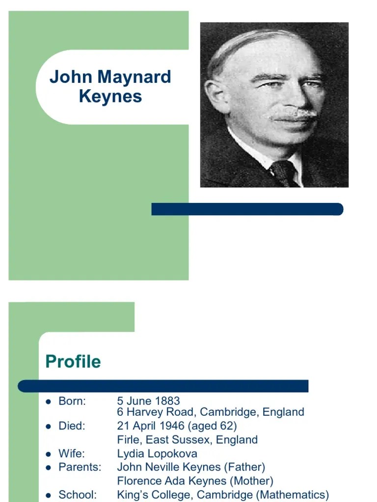 John Maynard Keynes | PDF | Keynesian Economics | Macroeconomics