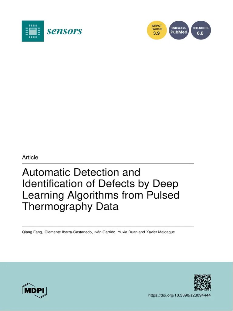 Automatic Detection And Identification Of Defects By Deep Learning Algorithms From Pulsed ...