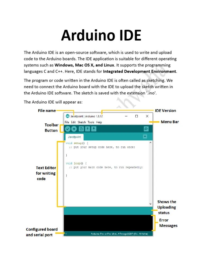 Arduino IDE | PDF | Arduino | Computer File