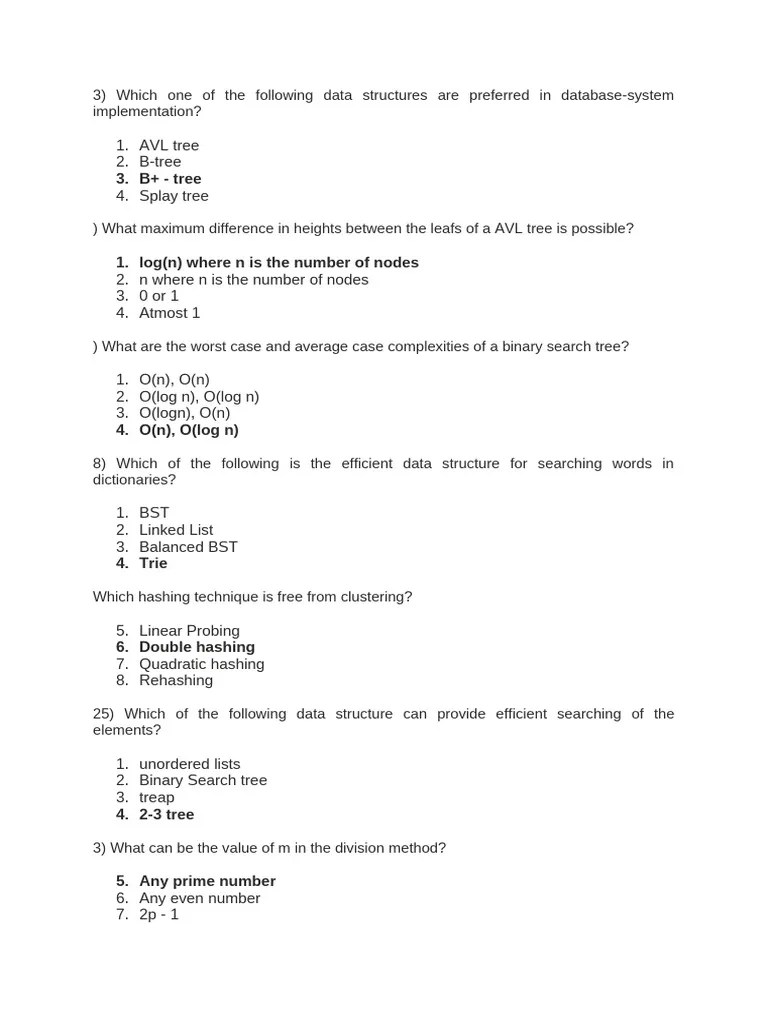 Data Structure Mcqs Pdf Queue Abstract Data Type Array Data - Best Vintage Photos in High Resolution