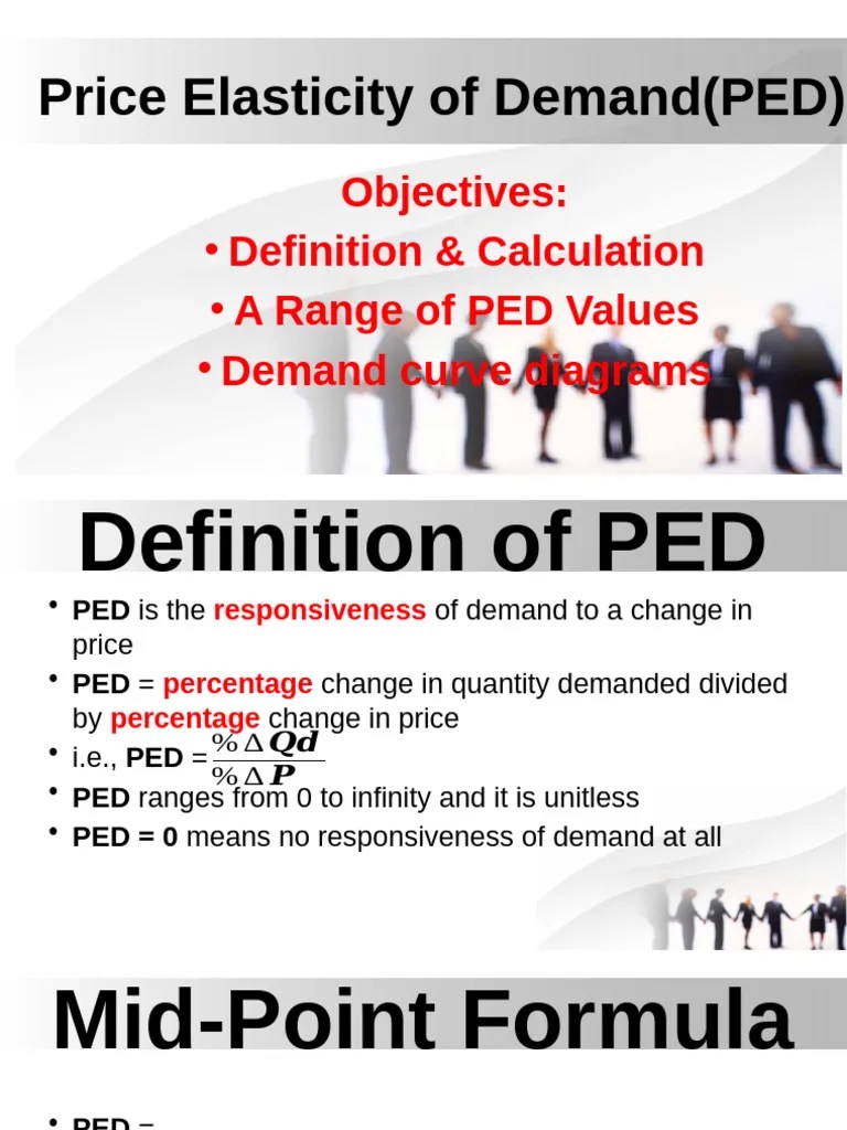 Price Elasticity Of Demand | PDF | Business | Technology & Engineering