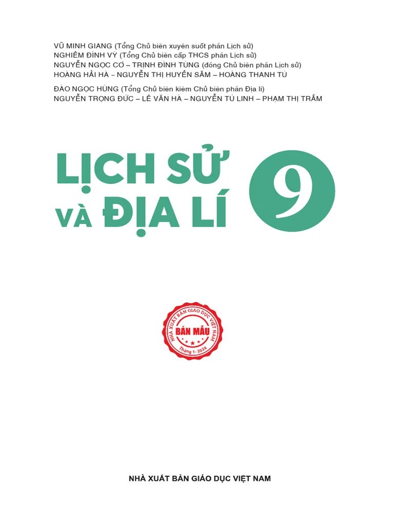 Lich Su Va Dia Li 9 Ket Noi Tri Thuc PDF Xem Online Tai PDF Mien Phi | PDF