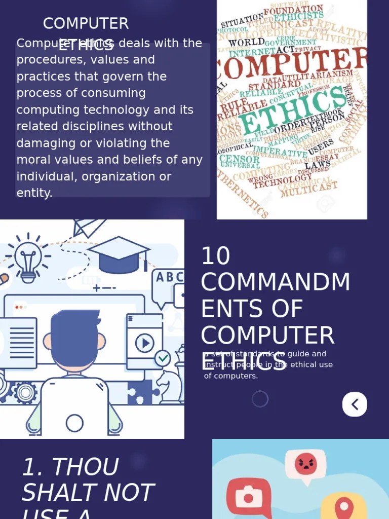 10 Commandments Of Computer Ethics Niña-Lyndie - 20241023 - 120309 ...