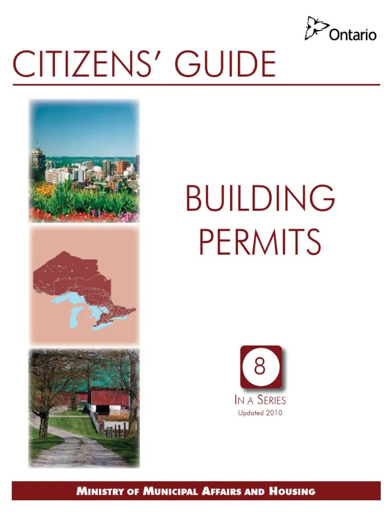Citizens' Guide 8 - Building Permits - PDF Version | PDF | Zoning ...