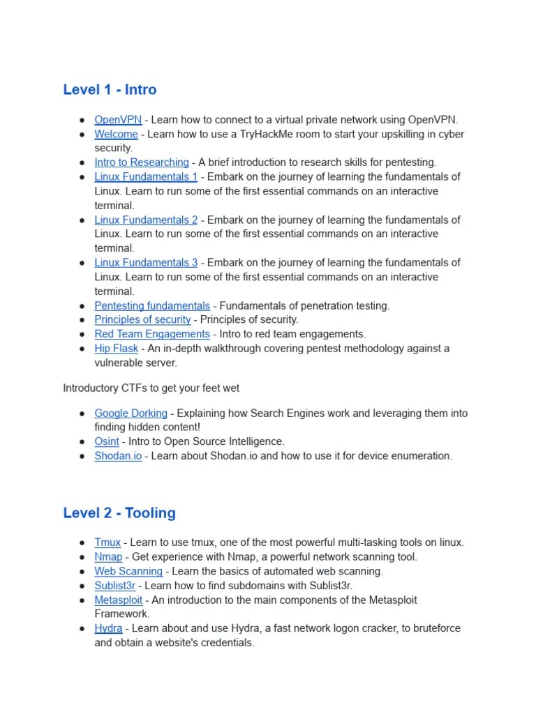 FREE Cybersecurity COURSES - Awesome Cyber Security University | PDF ...