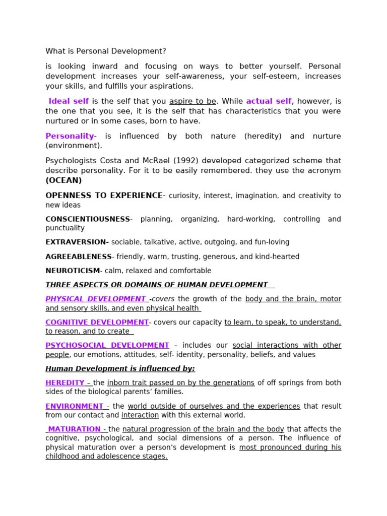 Lesson 1 To 4 PERDEV | PDF | Adolescence | Emotions