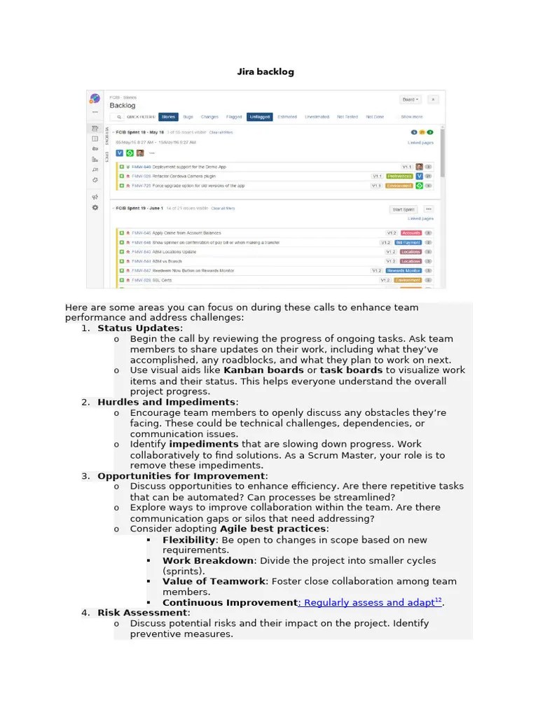 JIRA Agility | PDF | Agile Software Development | Scrum (Software ...
