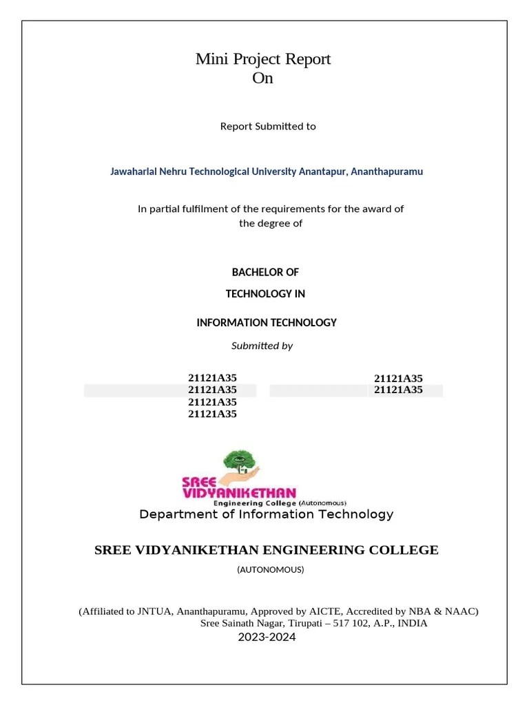 Mini Project | PDF | Artificial Intelligence | Intelligence (AI ...