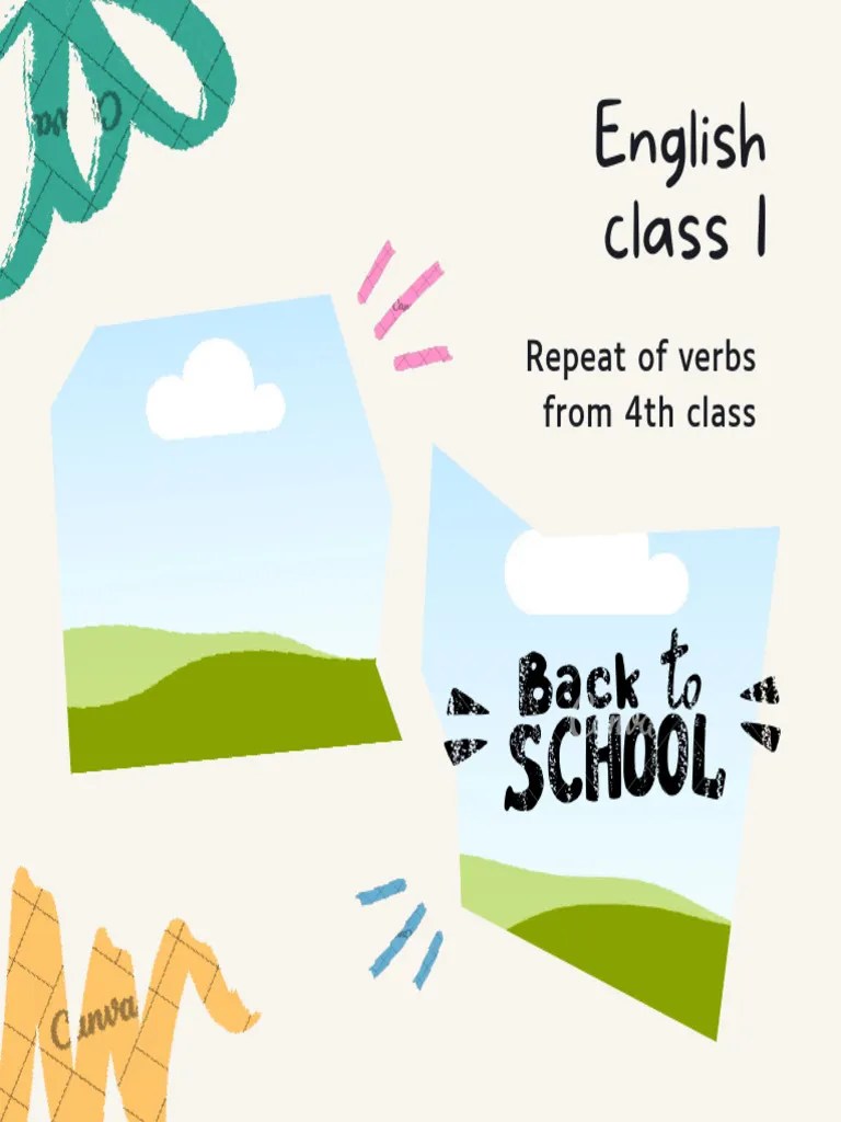 English Class 1 | PDF