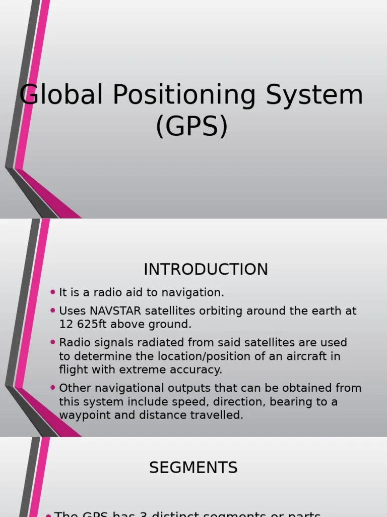 Global Positioning System | PDF | Science & Mathematics | Computers