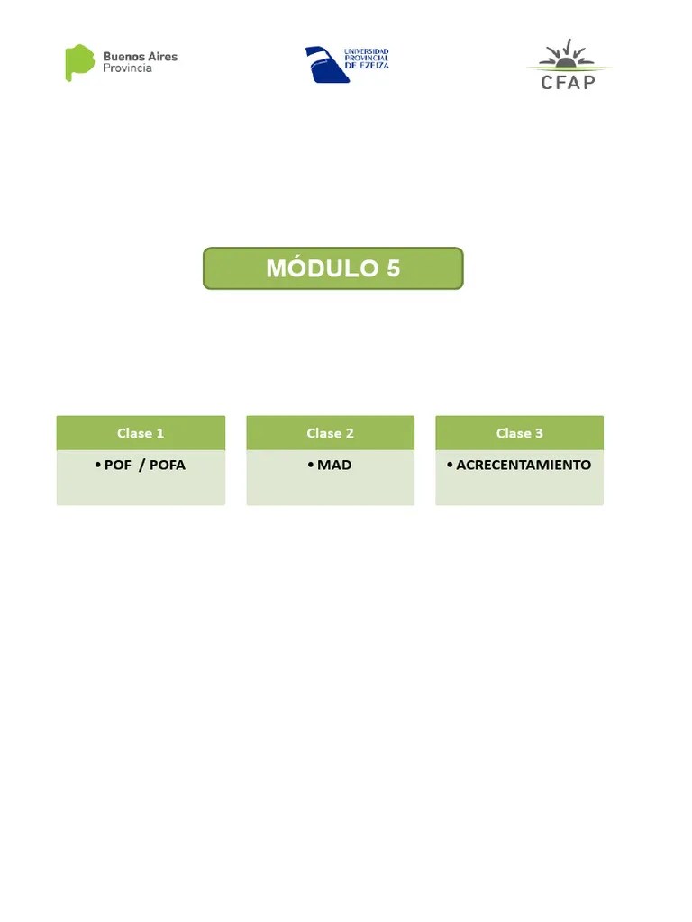 MODULO-5-1 | PDF | Regulación | Maestros