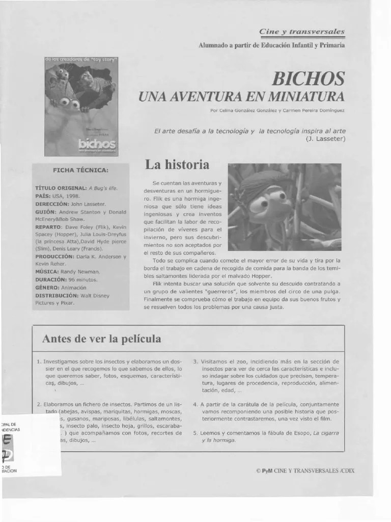 Bichos Una Aventura En Miniatura | PDF