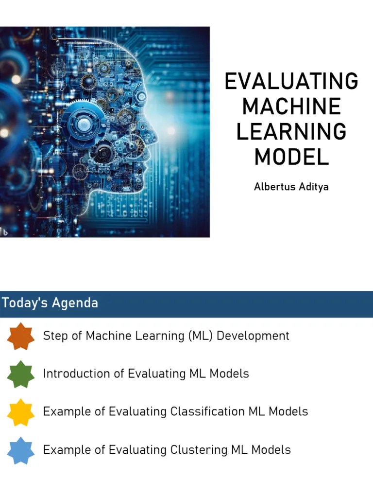 Evaluating Machine Learning Model | PDF | Machine Learning | Cluster ...