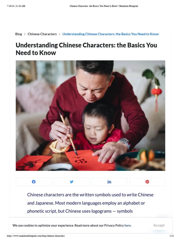 Chinese-Characters-The Basics You Need To Know | PDF | Chinese Characters | Linguistics