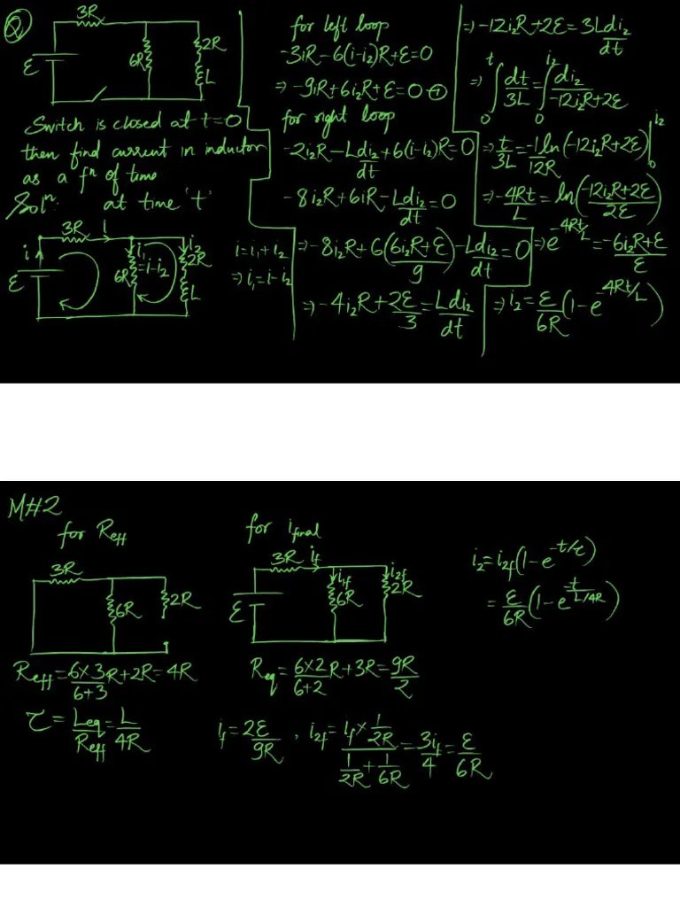 Electromagnetic Induction Notes (Part 4) | PDF