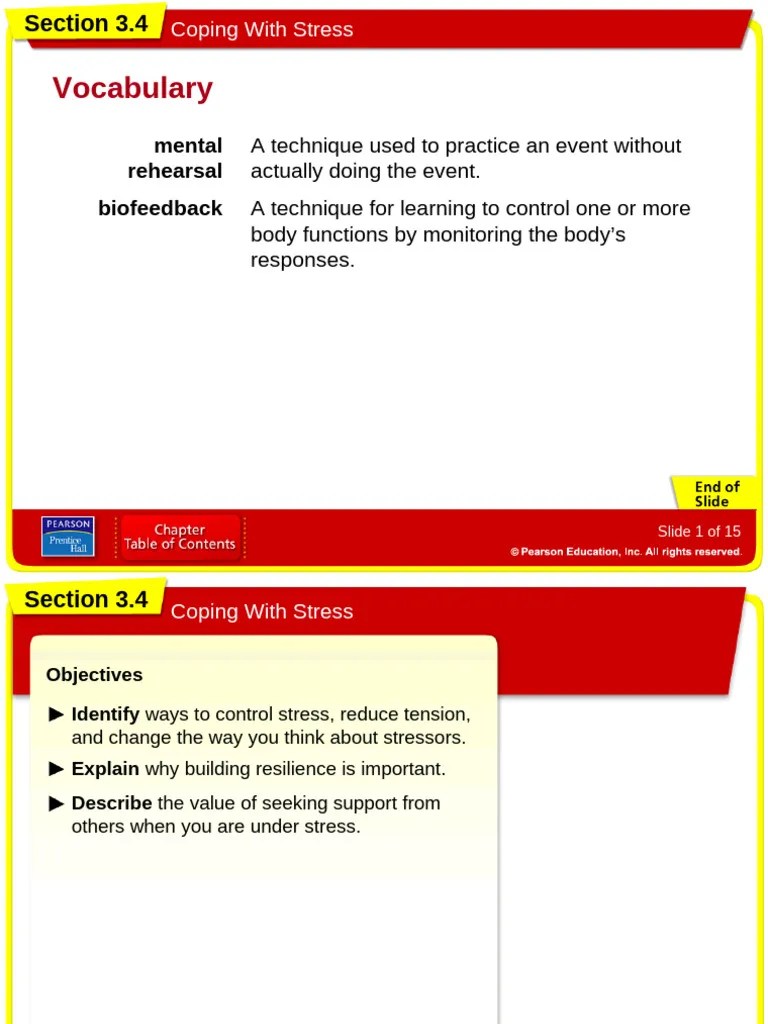 Managing Stress | PDF | Stress (Biology) | Psychological Concepts