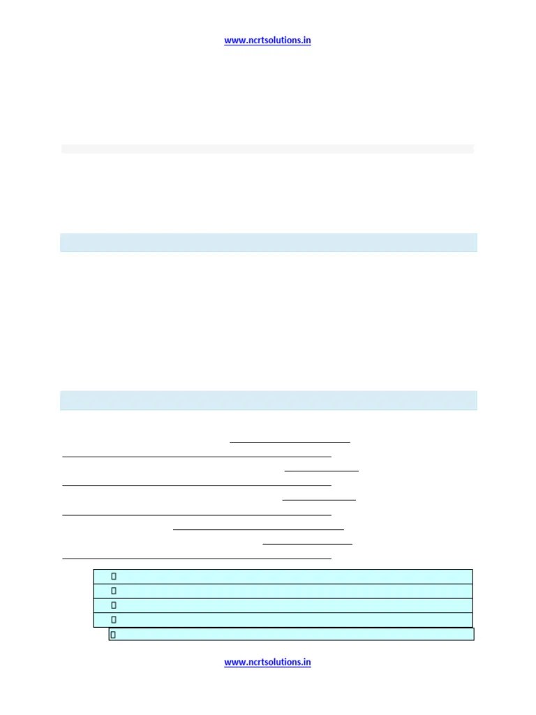 NCERT Solutions For Class 7 English Honeycomb Chapter 1 | PDF | Forgiveness