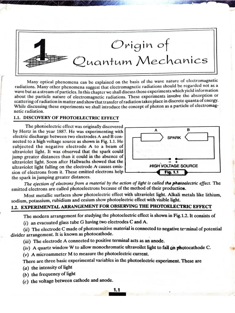 Quantum Mechanics | PDF