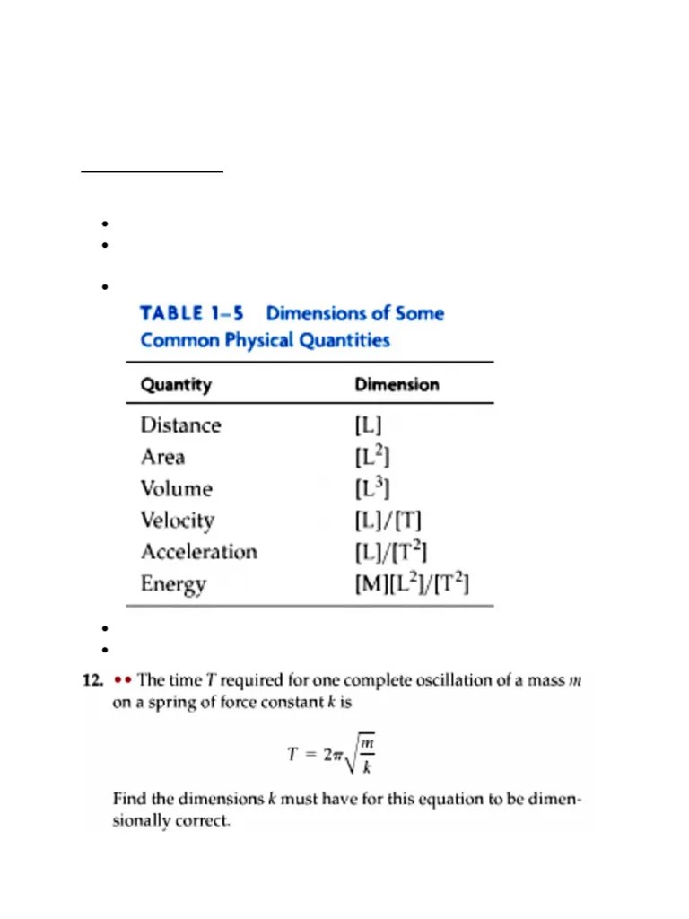 2020@Chapter 1 | PDF | Units Of Measurement | Physics