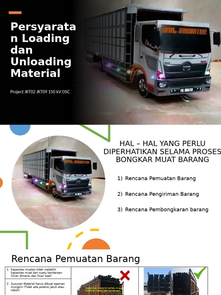 Persyaratan Loading Dan Unloading Material | PDF