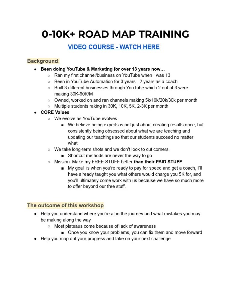 Skills Pdf You Tube