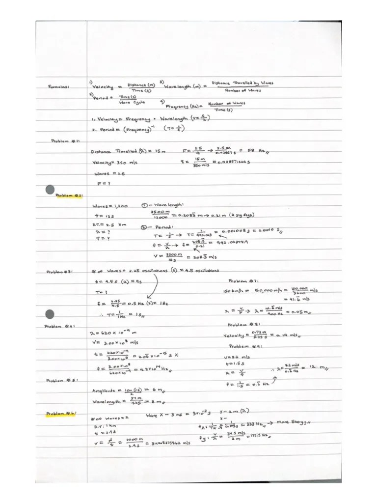 Lesson 1 - Introduction To Waves | PDF